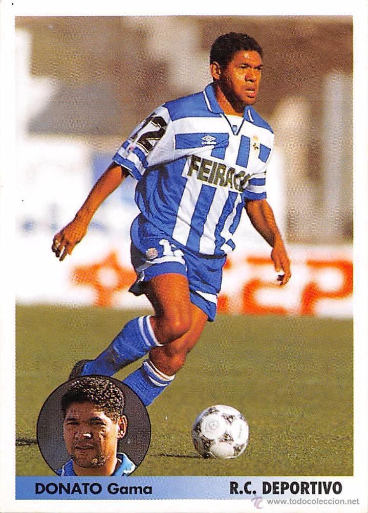 Donato Gama da Silva con la camiseta del Real Club Deportivo de la Coruña